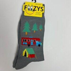 Foozys novelty socks Camping RV